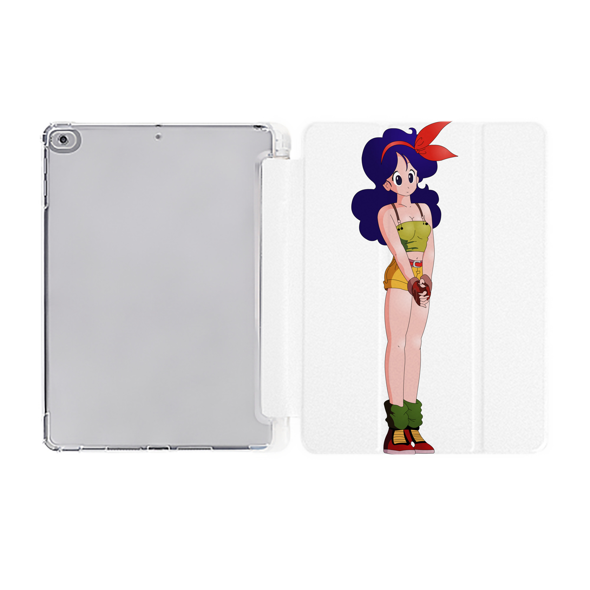 （画像用） ドラゴンボール DRAGON BALL IPad ケース ペン収納付き 三つ折りスタンド PUレザー×シリコン 対応機種9.5/10.5/10.9インチ
